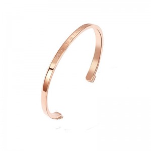 Brățară de litere din oțel inoxidabil